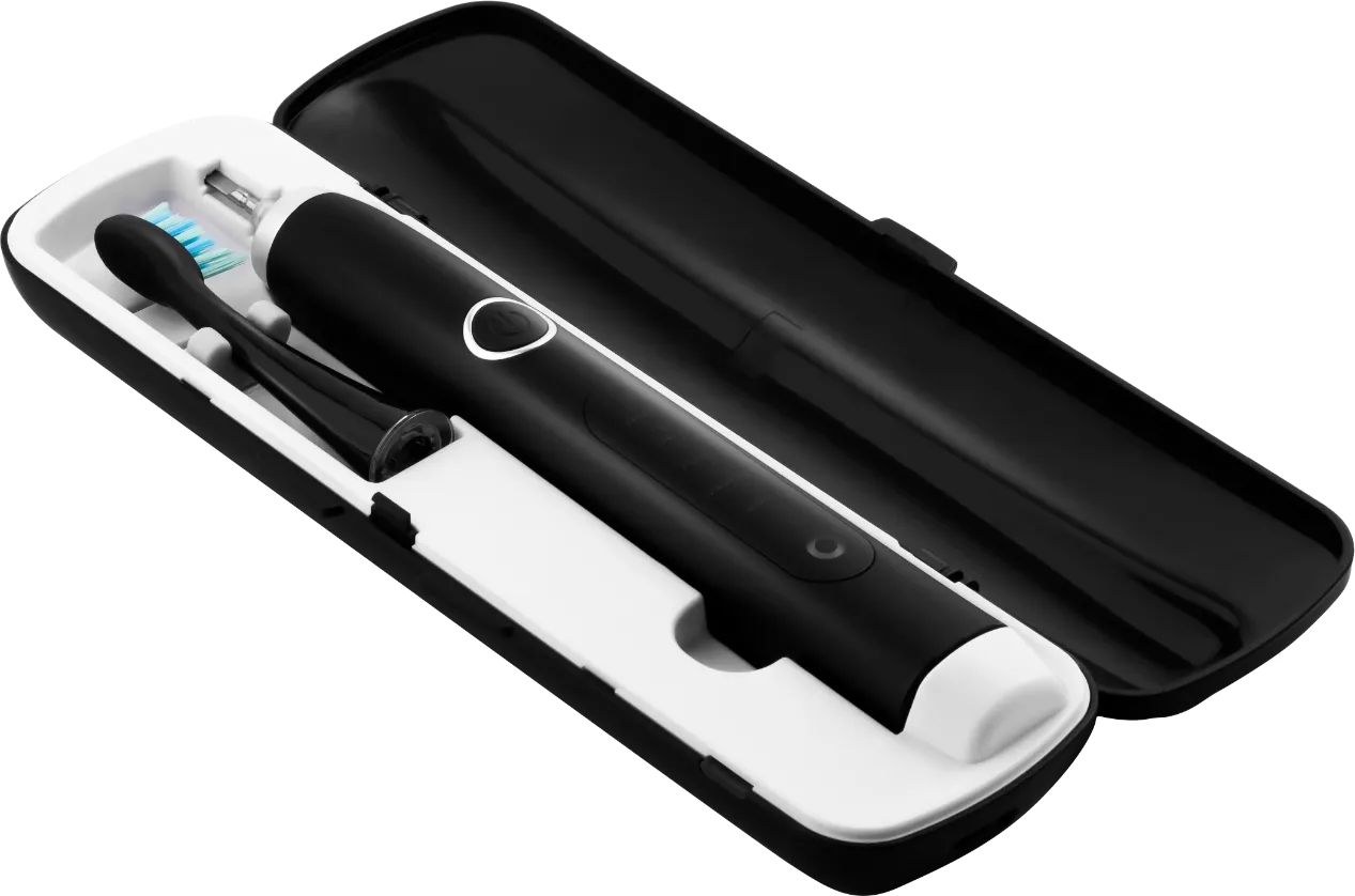 Obrázek Elektrický zubní kartáček Meriden Sonic+ Professional Black (MS589B)