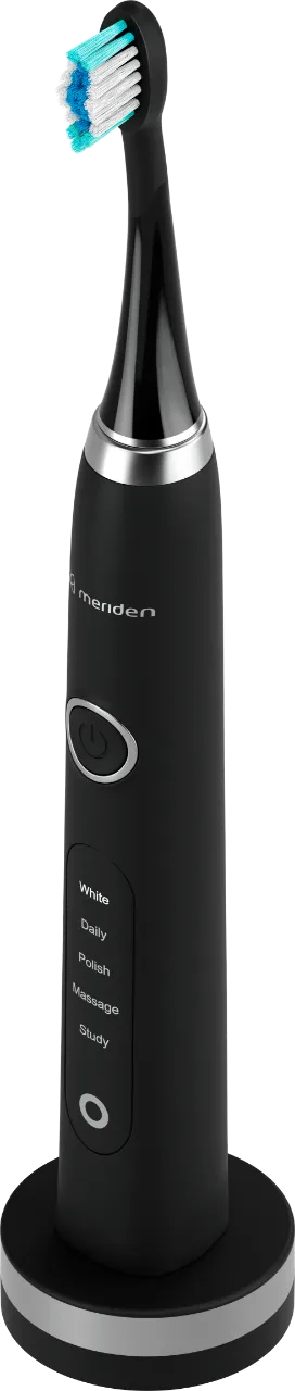 Obrázek Elektrický zubní kartáček Meriden Sonic+ Professional Black (MS589B)