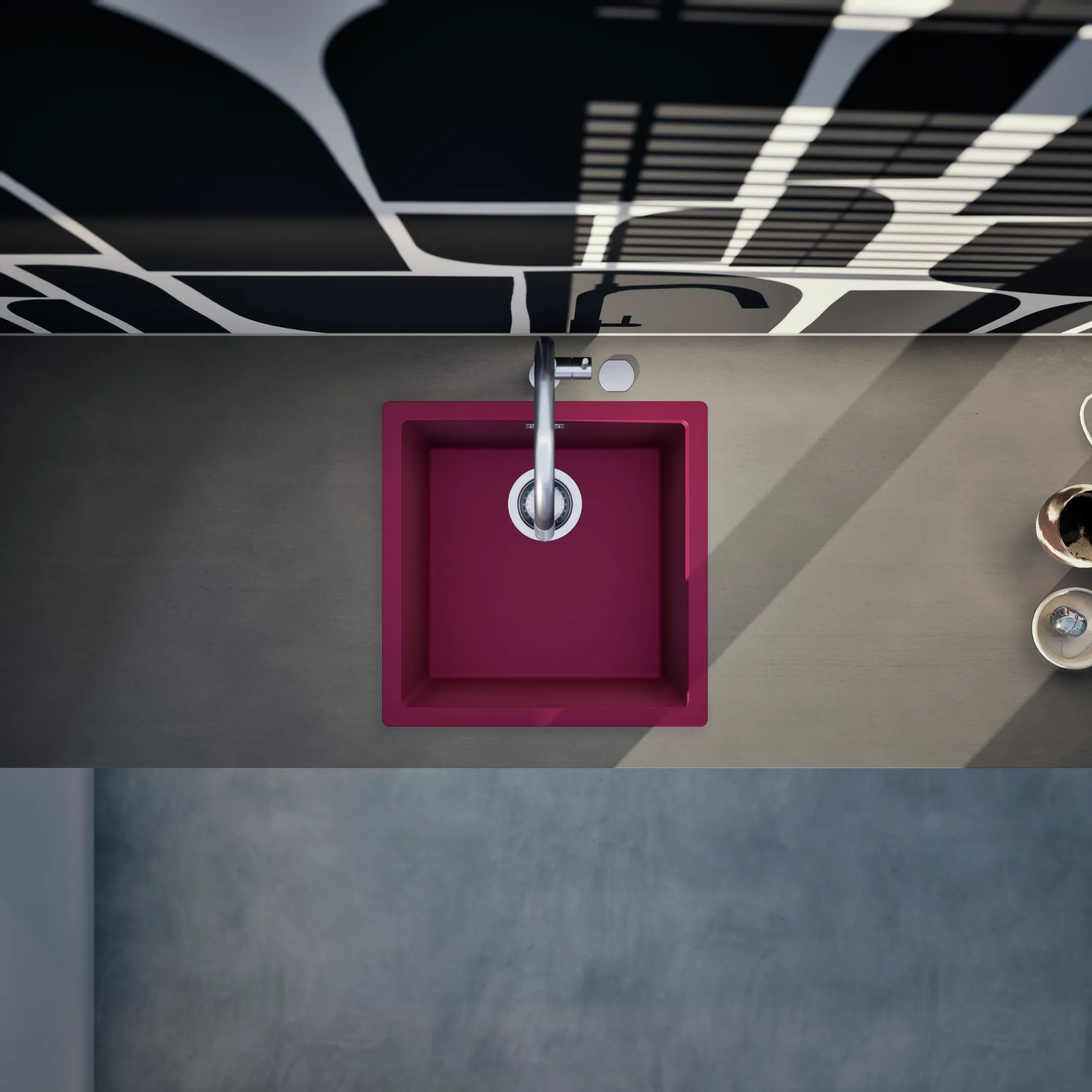 Obrázek Dřez KAIA N-100 Berry horní uložení