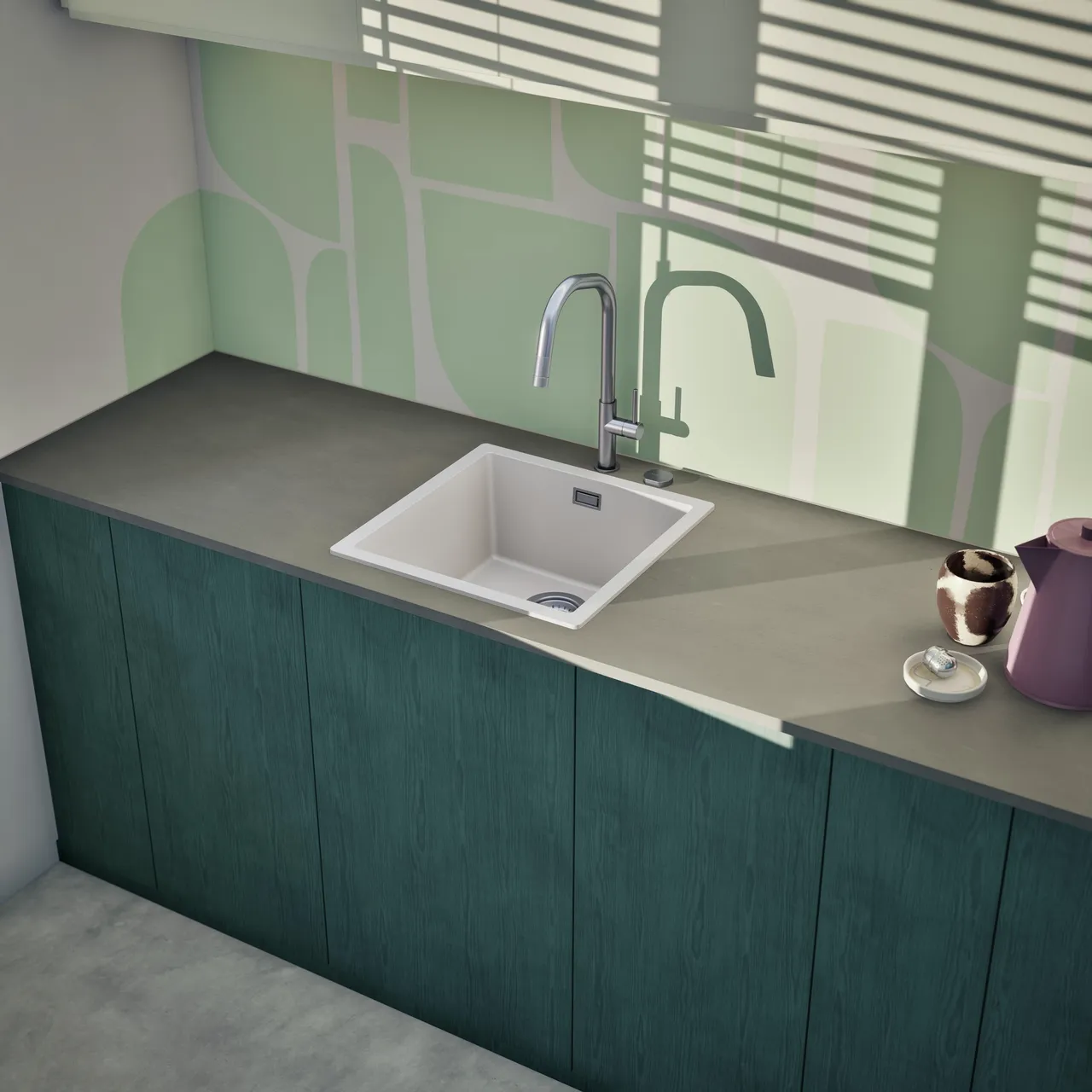 Obrázek Dřez KAIA N-100 Polaris horní uložení