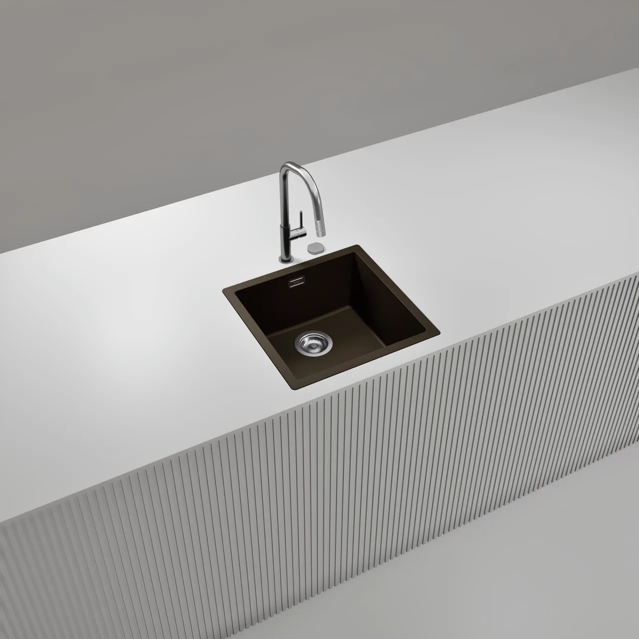 Obrázek Dřez KAIA N-100 Bronze do roviny