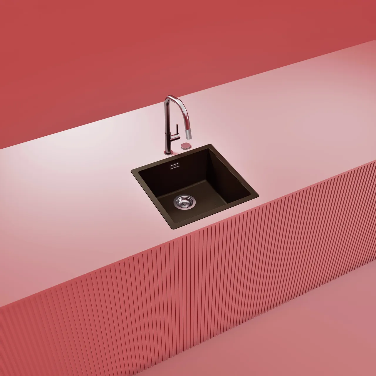 Obrázek Dřez KAIA N-100 Bronze do roviny