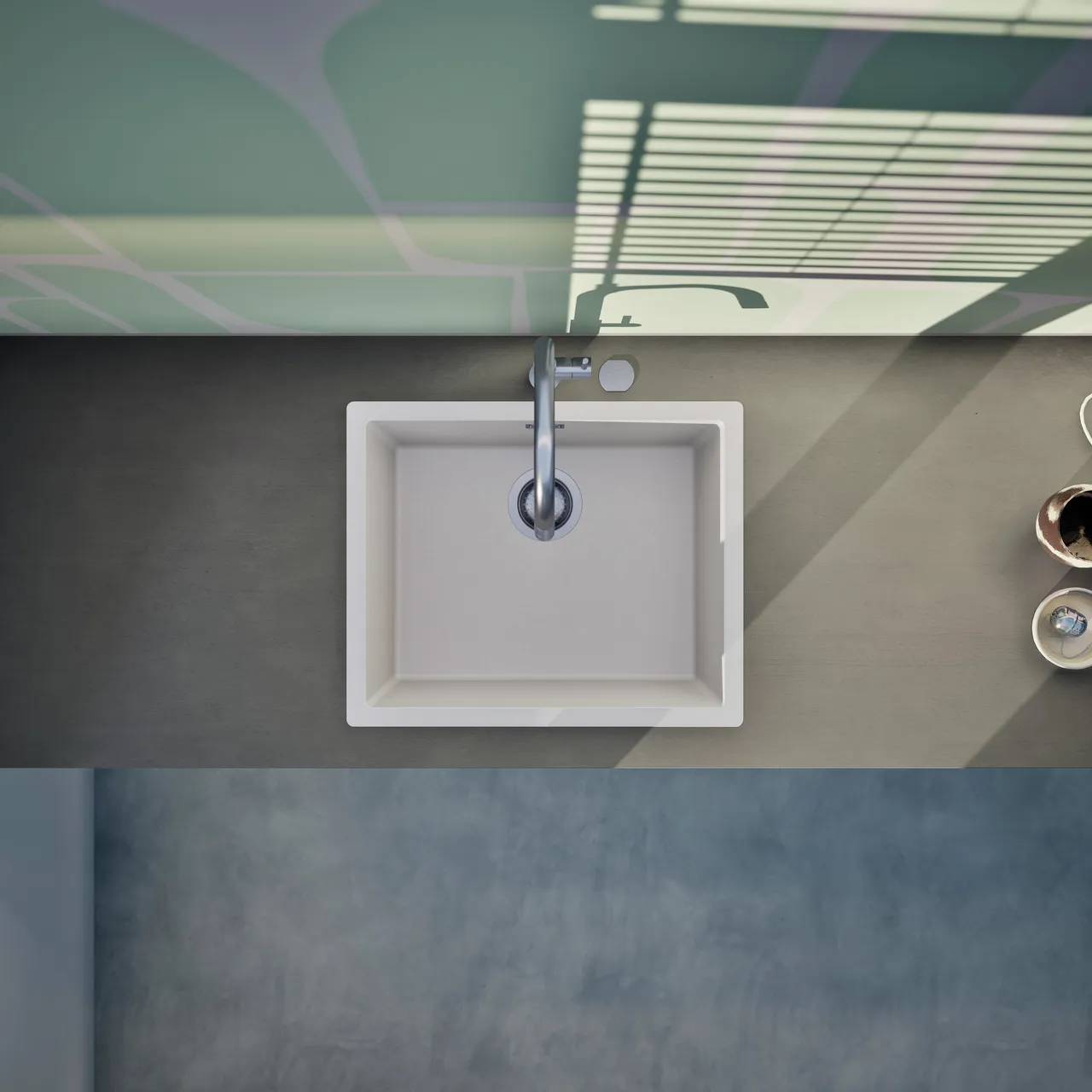 Obrázek Dřez KAIA N-100L Polaris horní uložení