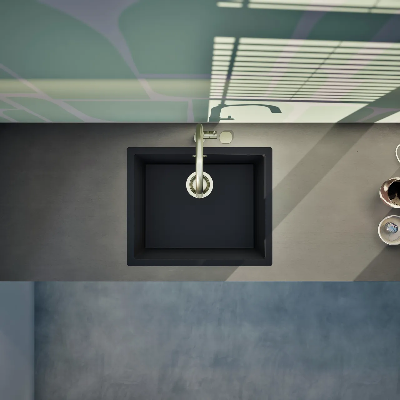 Obrázek Dřez KAIA N-100L Puro horní uložení