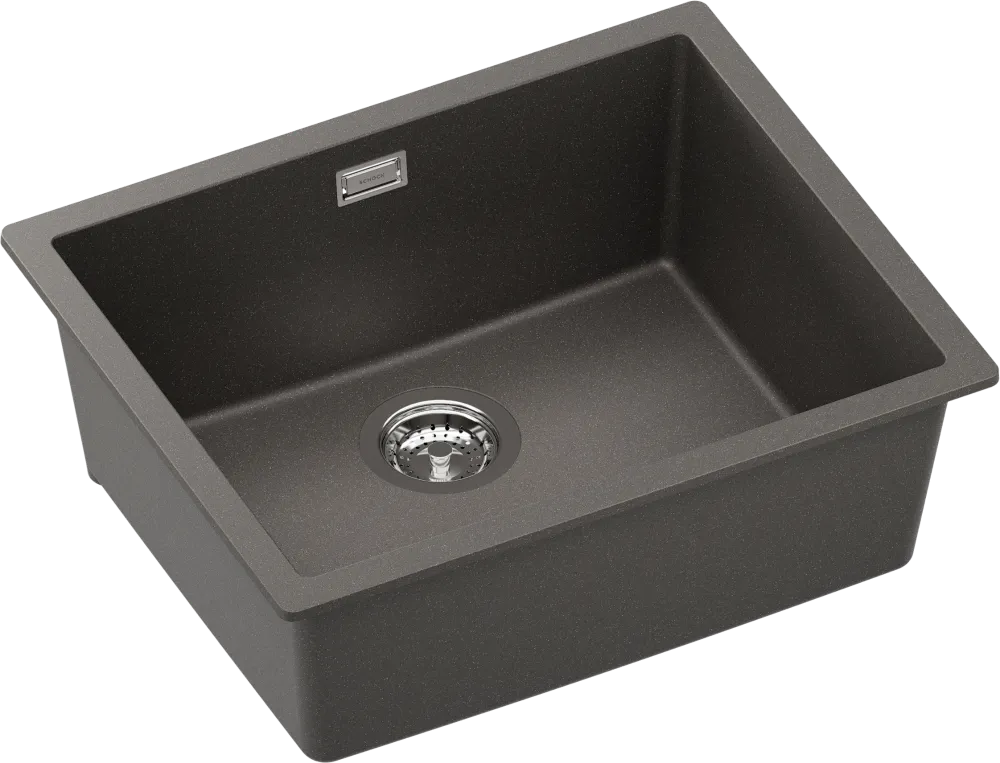 Obrázek Dřez KAIA N-100L Silverstone horní uložení