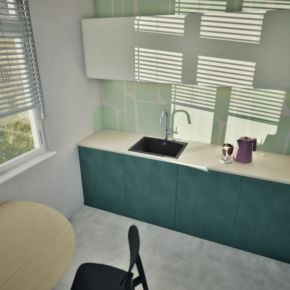 Obrázek Dřez KAIA N-100L Stone horní uložení