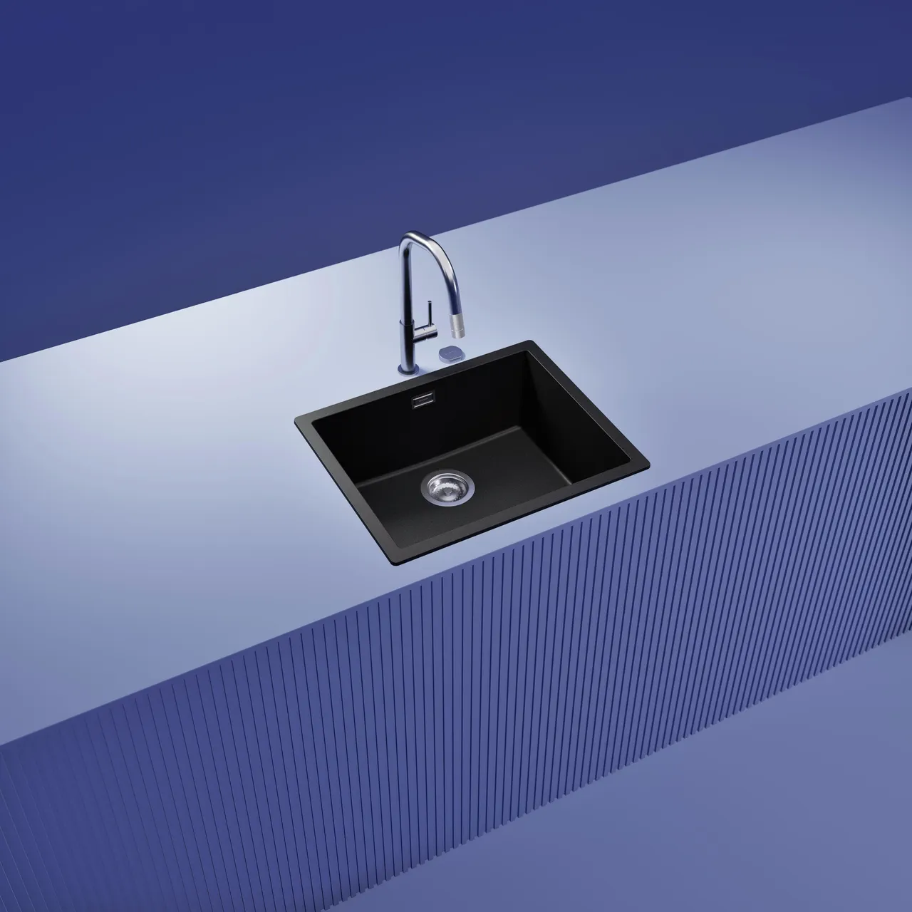 Obrázek Dřez KAIA N-100L Stone horní uložení