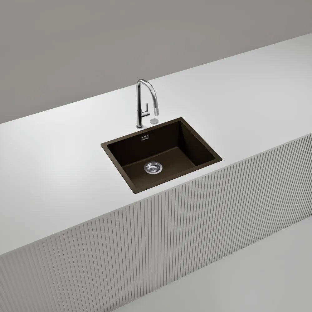 Obrázek Dřez KAIA N-100L Bronze do roviny