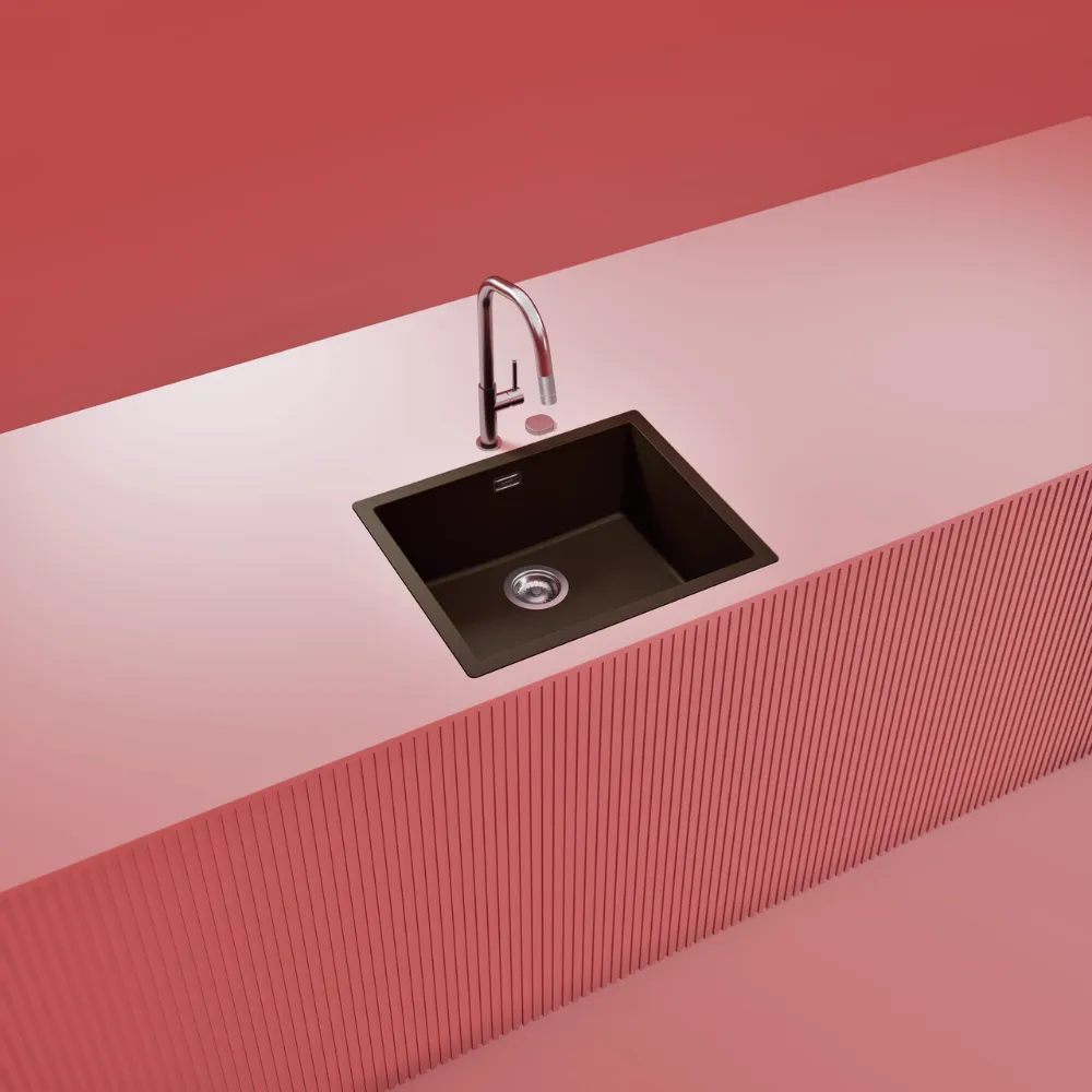 Obrázek Dřez KAIA N-100L Bronze do roviny