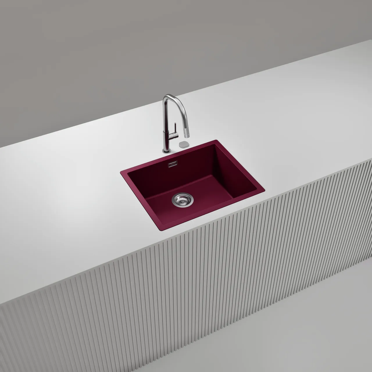 Obrázek Dřez KAIA N-100L Berry do roviny