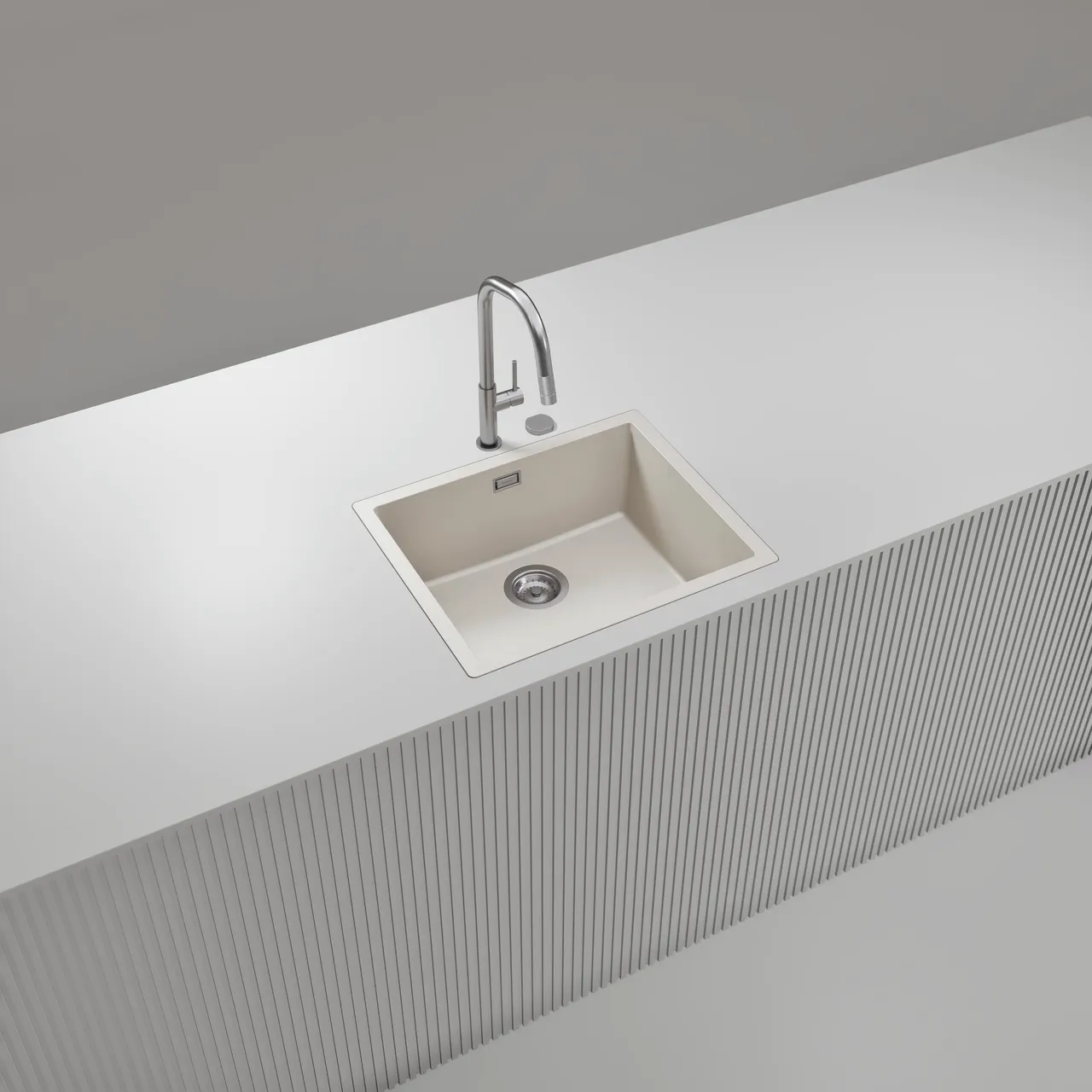 Obrázek Dřez KAIA N-100L Polaris do roviny