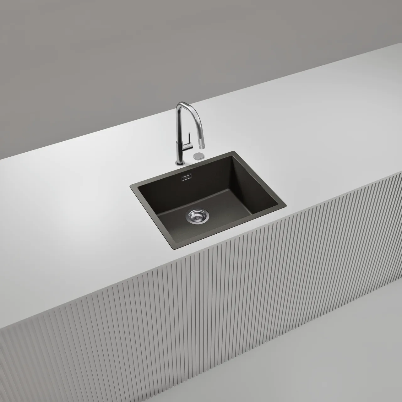 Obrázek Dřez KAIA N-100L Silverstone do roviny