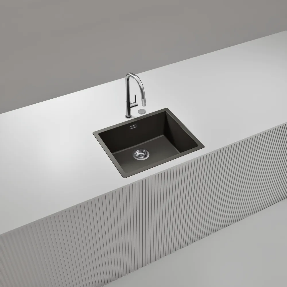 Obrázek Dřez KAIA N-100L Silverstone do roviny