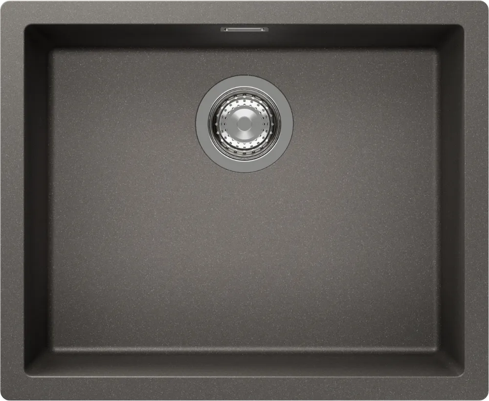 Dřez KAIA N-100L Silverstone do roviny