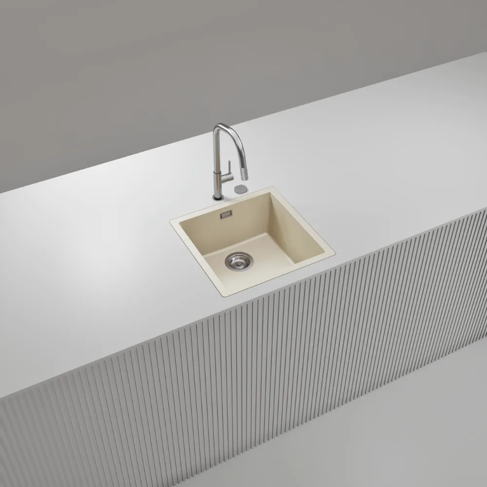 Obrázek Dřez KAIA N-100 Magnolia do roviny