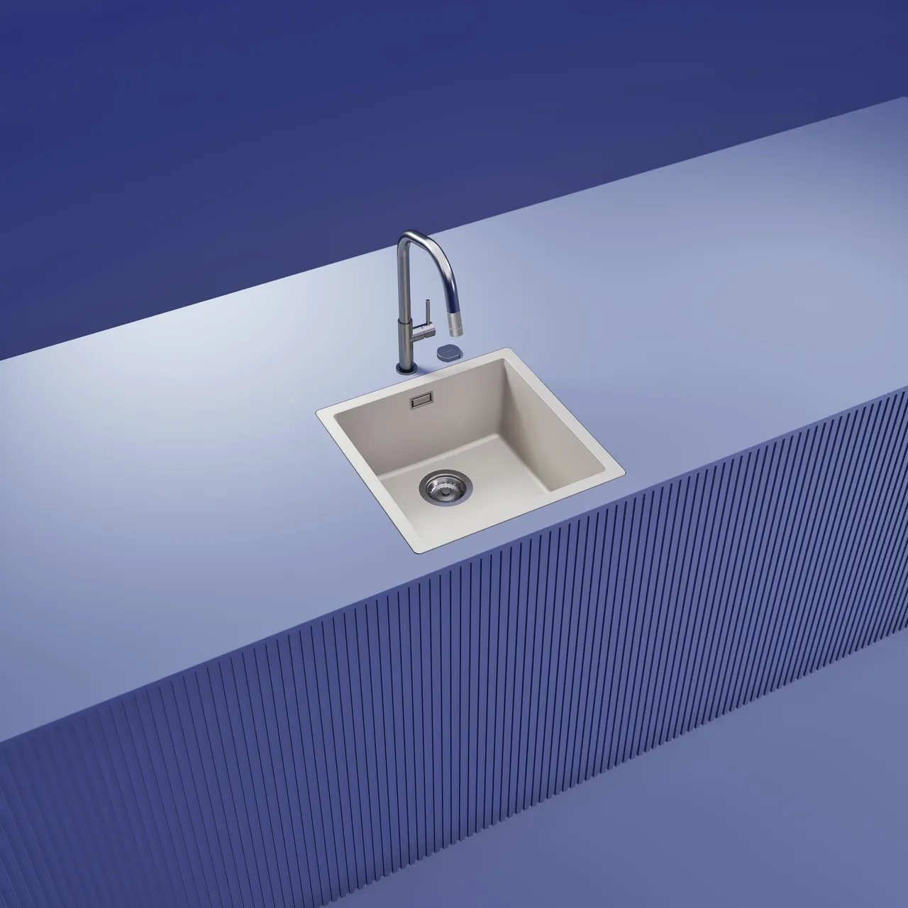 Obrázek Dřez KAIA N-100 Polaris do roviny