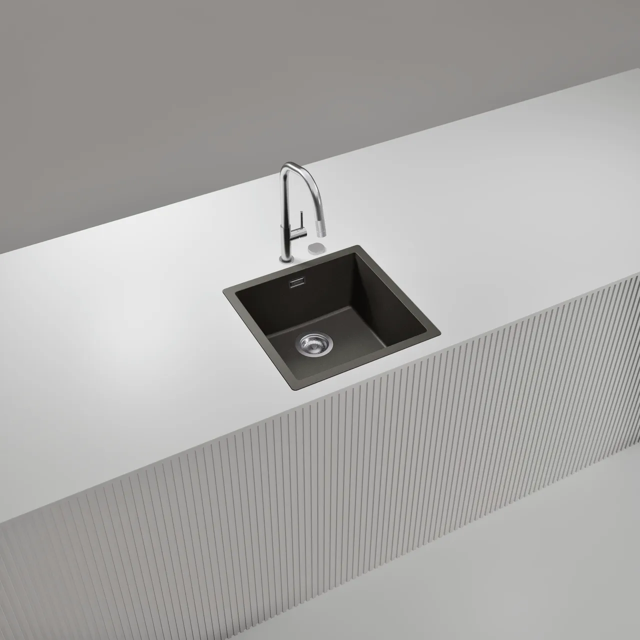 Obrázek Dřez KAIA N-100 Silverstone do roviny