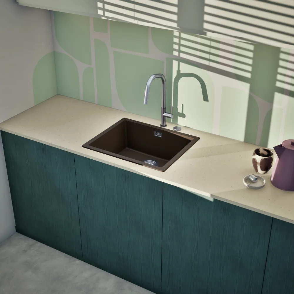 Obrázek Dřez KAIA N-100L Bronze horní uložení