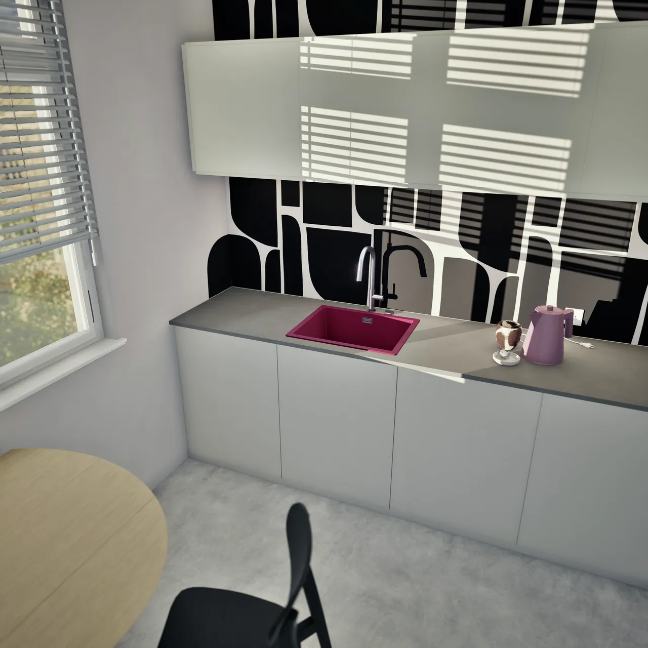 Obrázek Dřez KAIA N-100L Berry horní uložení