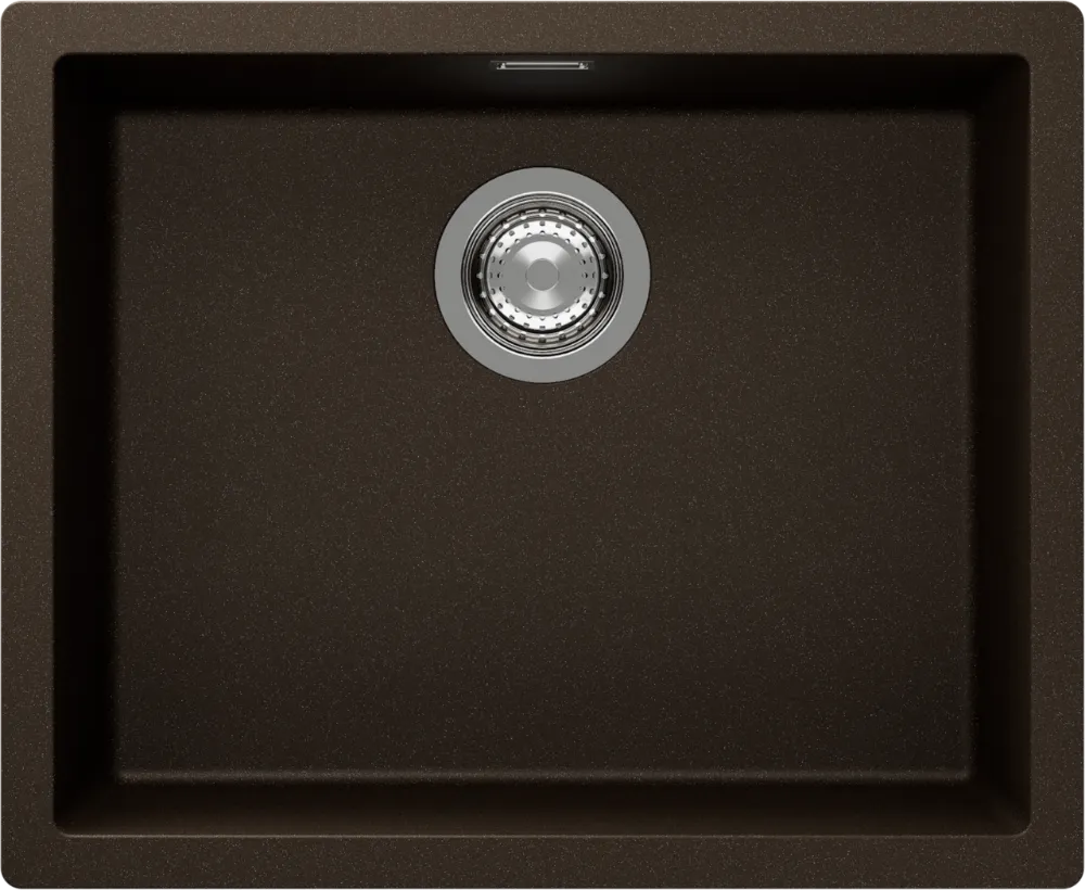 Dřez KAIA N-100L Bronze spodní uložení
