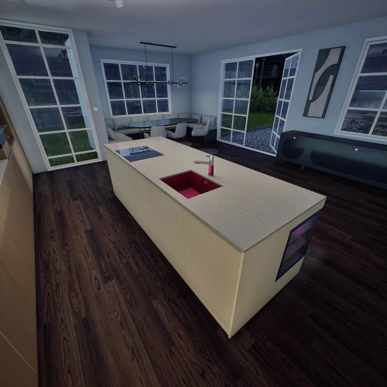 Obrázek Dřez KAIA N-100L Berry spodní uložení