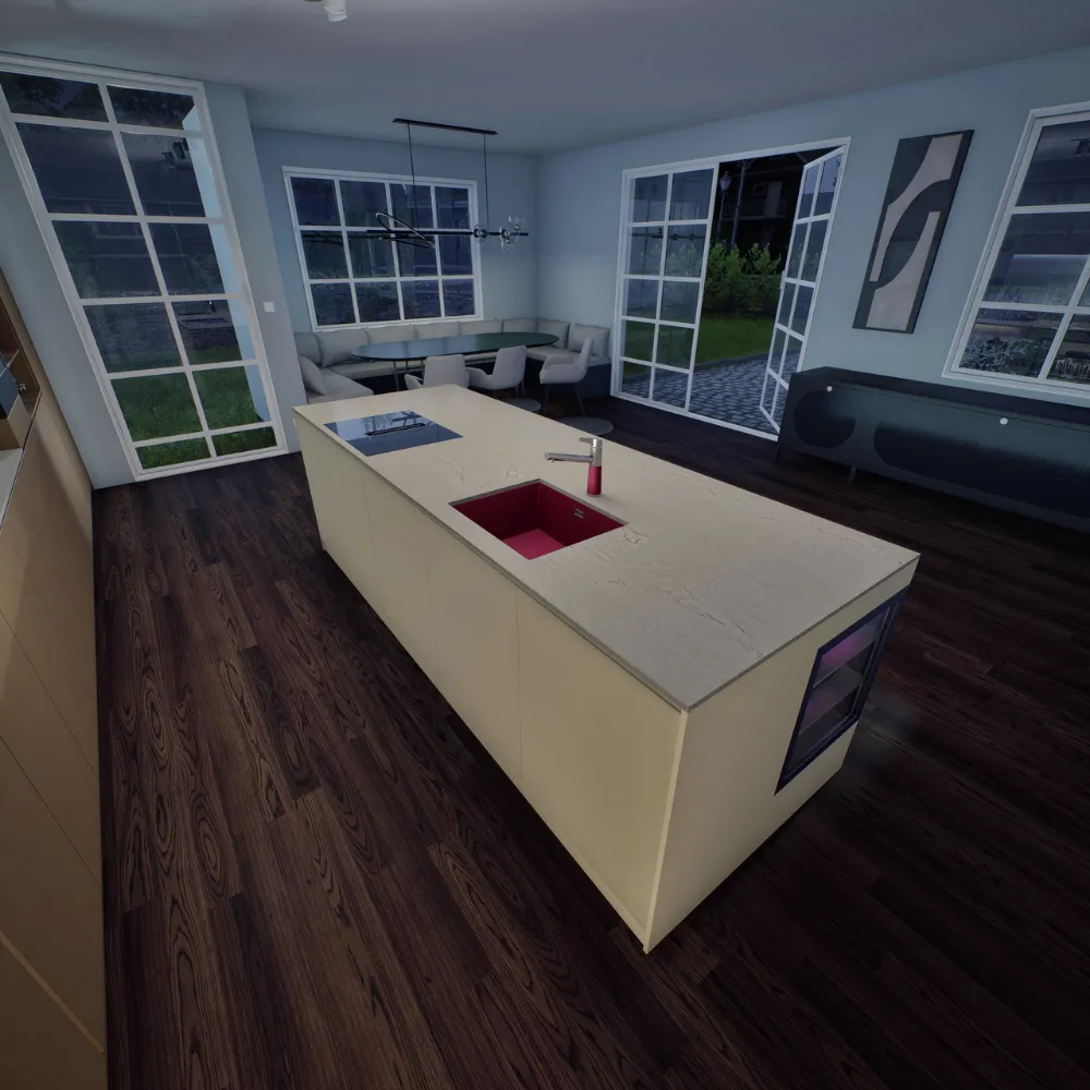 Obrázek Dřez KAIA N-100L Berry spodní uložení