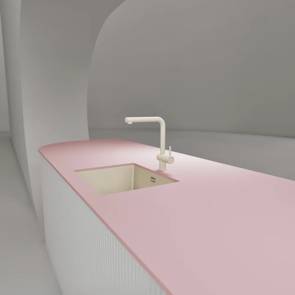 Obrázek Dřez KAIA N-100L Magnolia spodní uložení