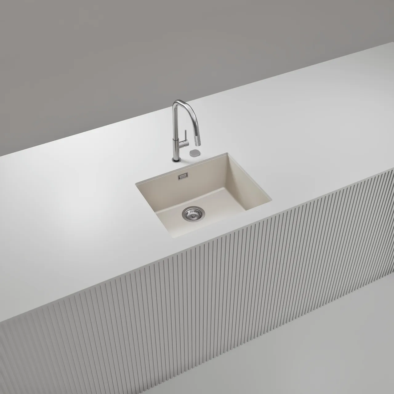 Obrázek Dřez KAIA N-100L Polaris spodní uložení