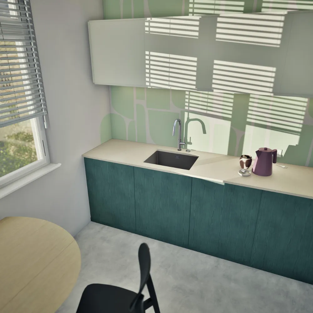 Obrázek Dřez KAIA N-100L Silverstone spodní uložení