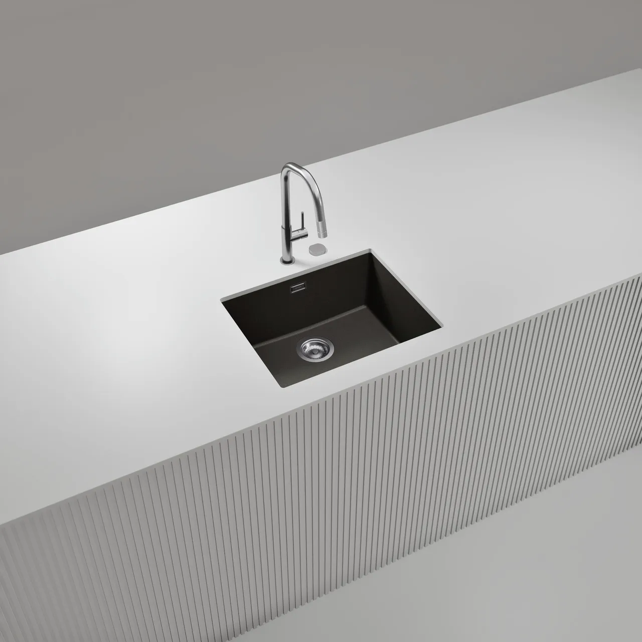 Obrázek Dřez KAIA N-100L Silverstone spodní uložení