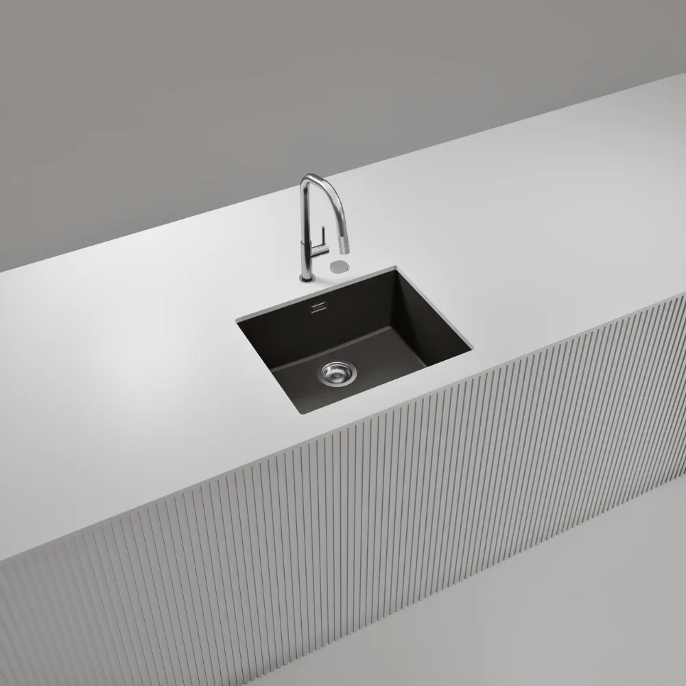 Obrázek Dřez KAIA N-100L Silverstone spodní uložení