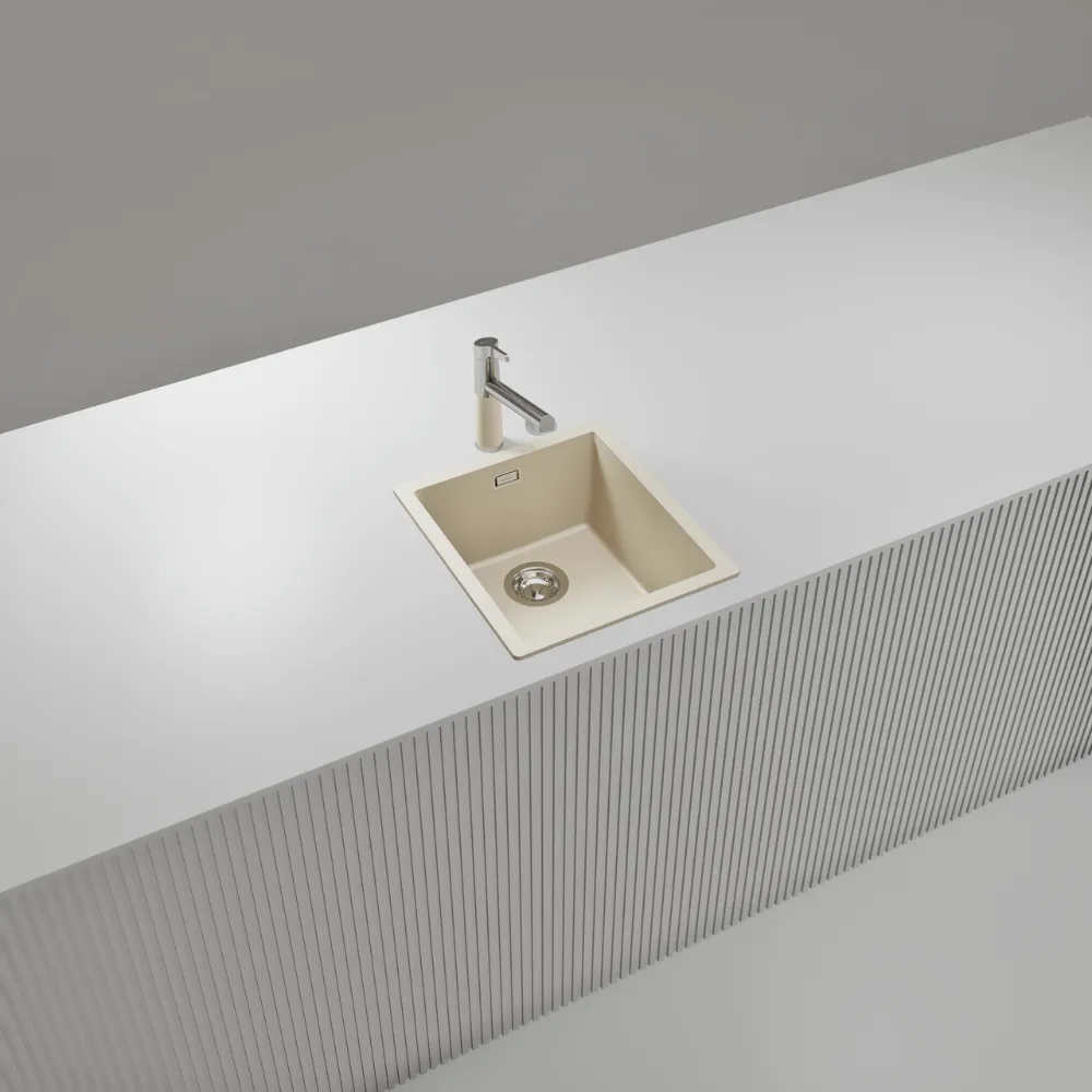 Obrázek Dřez KAIA N-100S Magnolia horní uložení