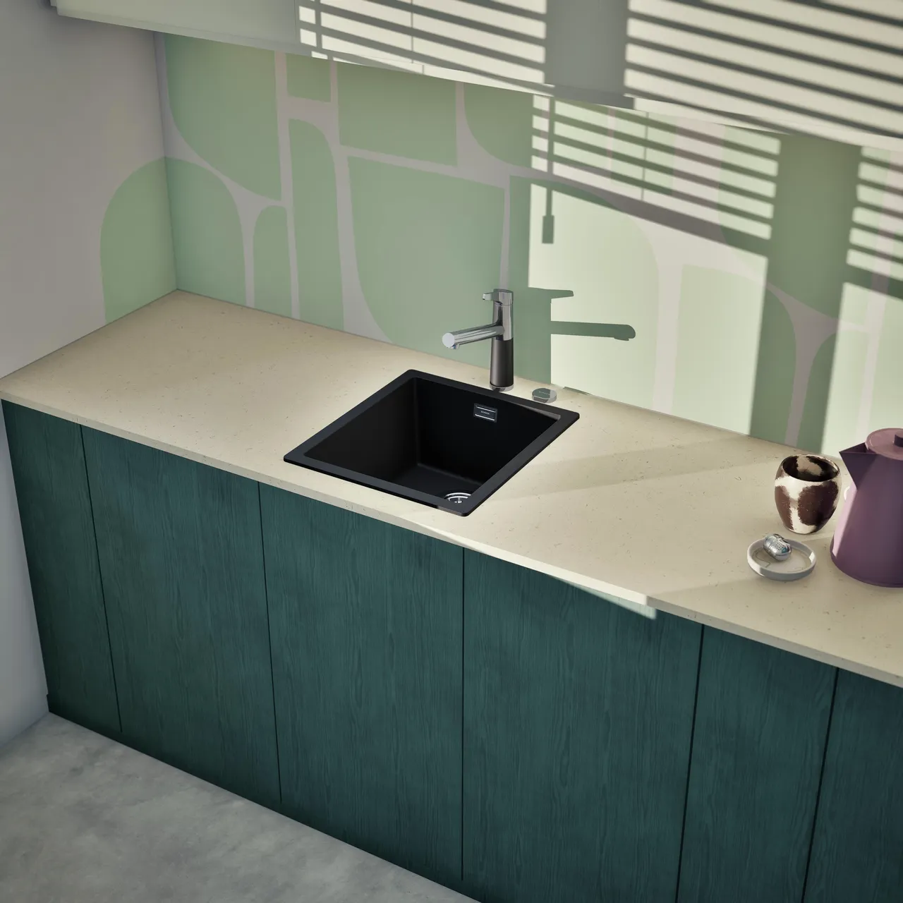 Obrázek Dřez KAIA N-100S Puro horní uložení