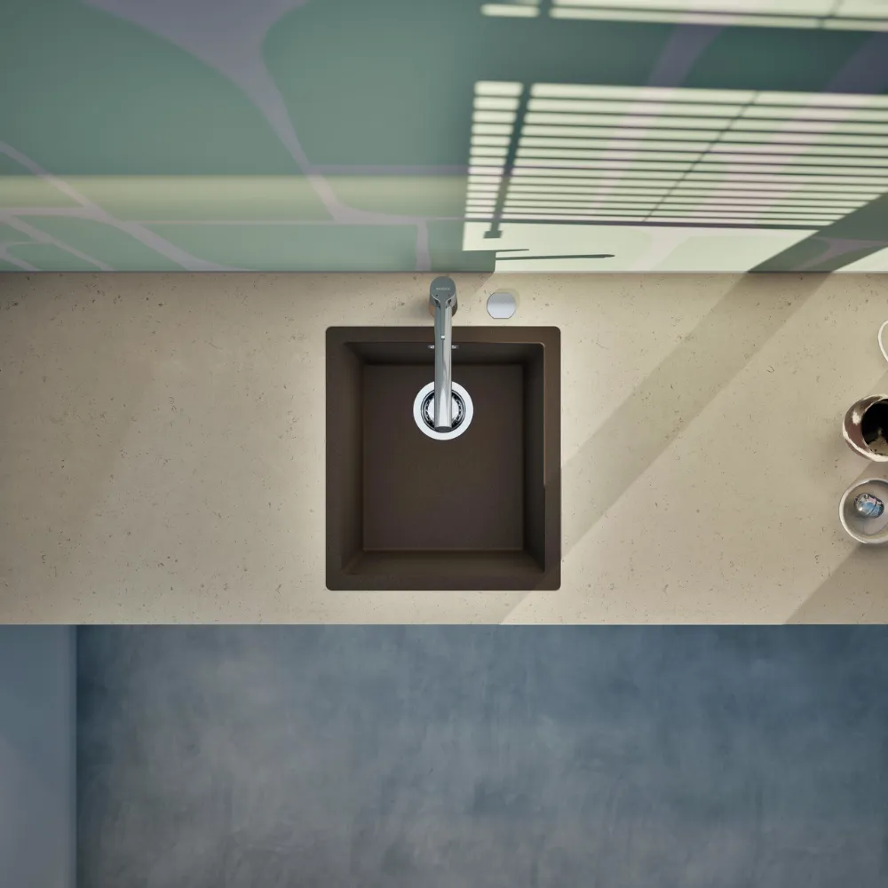 Obrázek Dřez KAIA N-100S Bronze do roviny