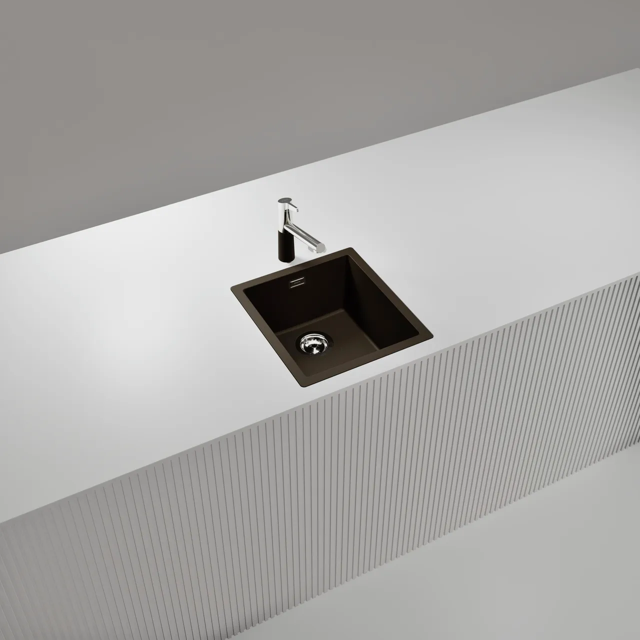 Obrázek Dřez KAIA N-100S Bronze do roviny