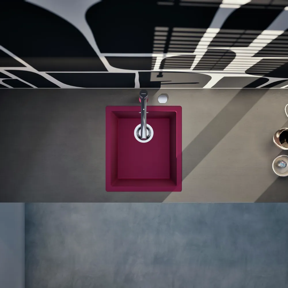 Obrázek Dřez KAIA N-100S Berry do roviny