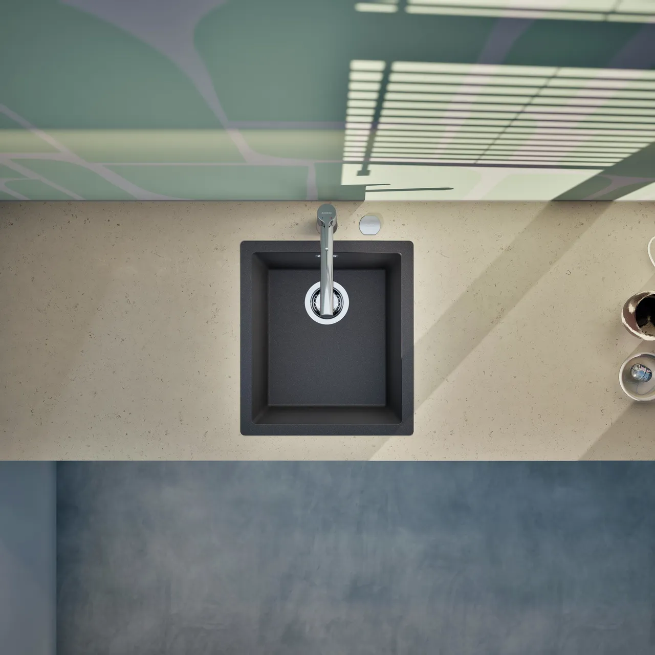 Obrázek Dřez KAIA N-100S Stone do roviny