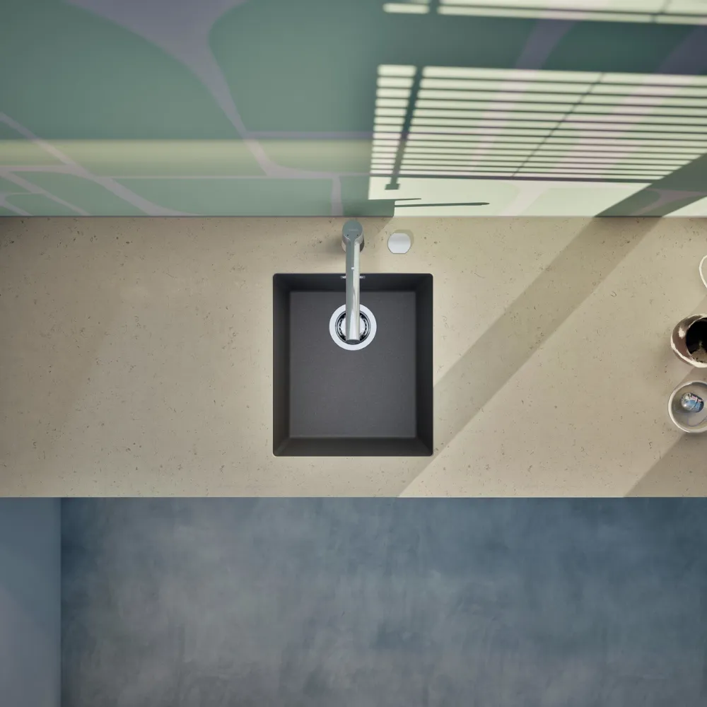 Obrázek Dřez KAIA N-100S Silverstone spodní uložení