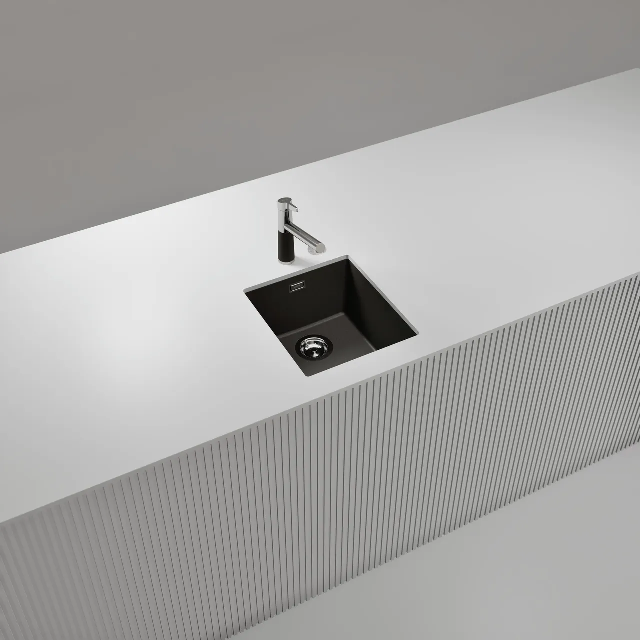 Obrázek Dřez KAIA N-100S Silverstone spodní uložení