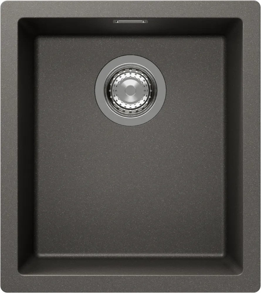 Dřez KAIA N-100S Silverstone spodní uložení