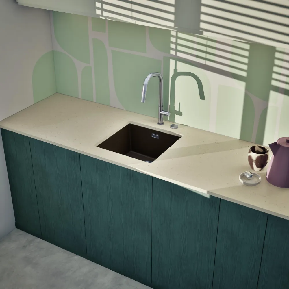 Obrázek Dřez KAIA N-100 Bronze spodní uložení