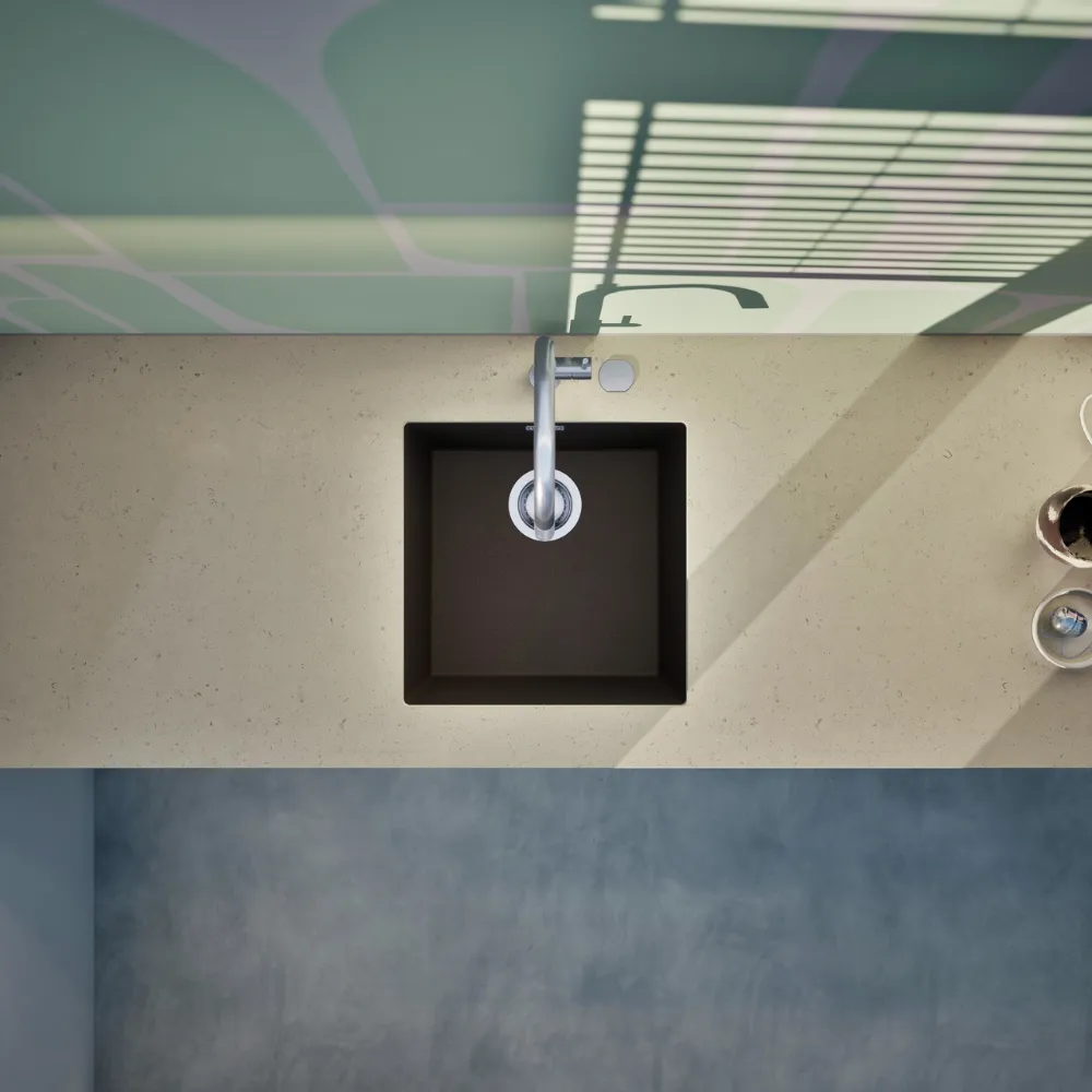 Obrázek Dřez KAIA N-100 Bronze spodní uložení