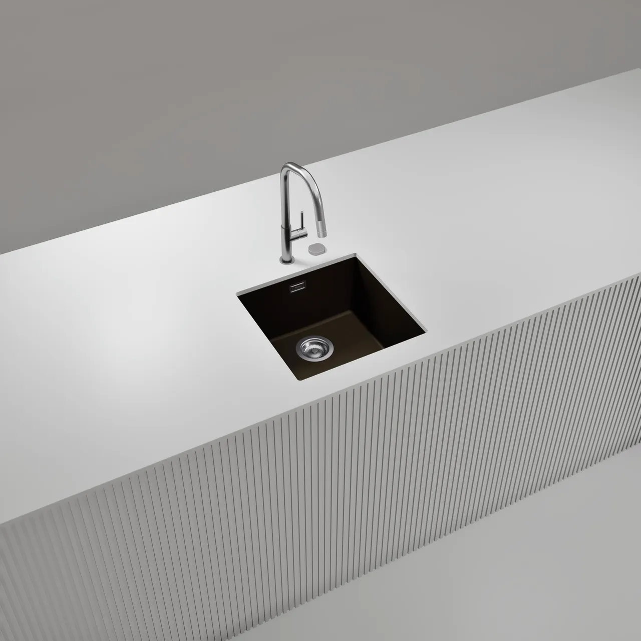 Obrázek Dřez KAIA N-100 Bronze spodní uložení