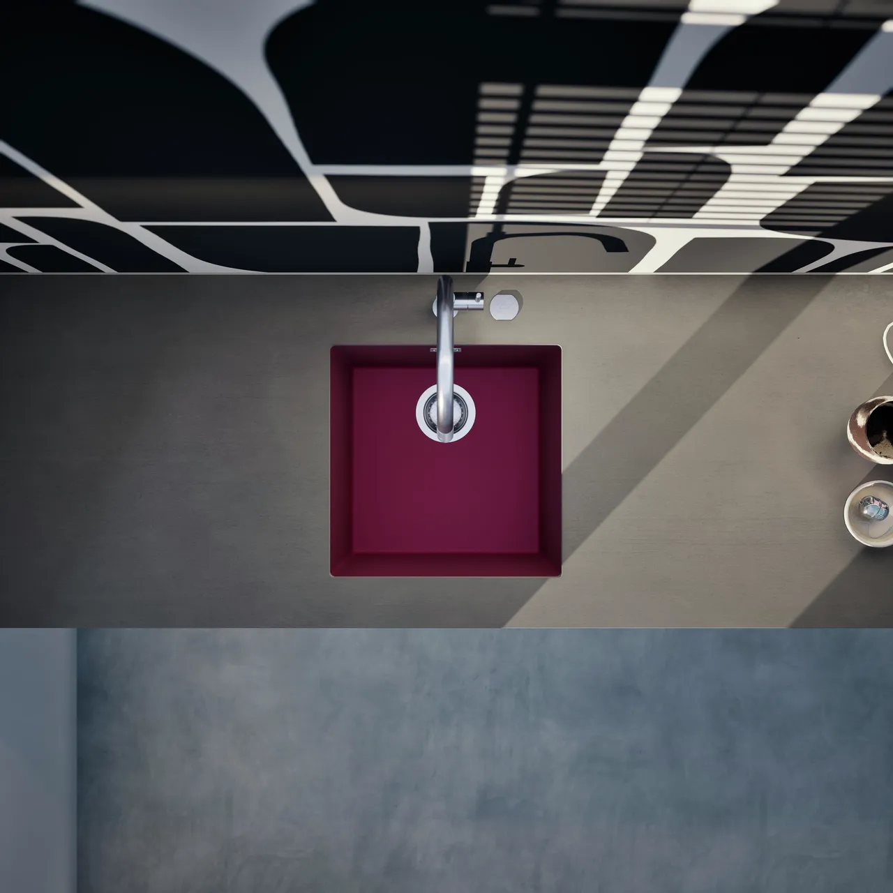 Obrázek Dřez KAIA N-100 Berry spodní uložení