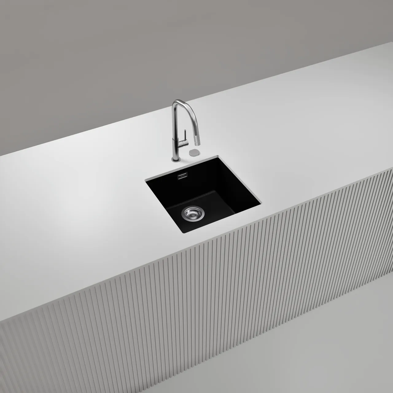 Obrázek Dřez KAIA N-100 Magma spodní uložení