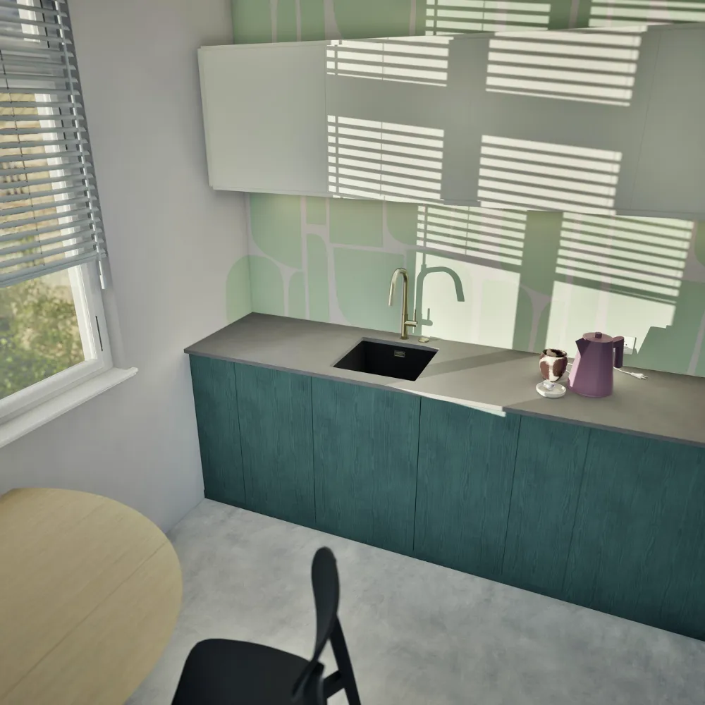 Obrázek Dřez KAIA N-100 Magma spodní uložení