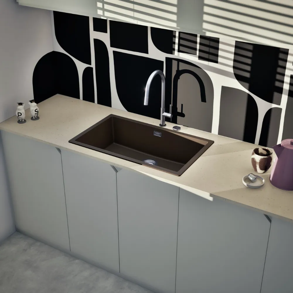 Obrázek Dřez KAIA N-100XL Bronze horní uložení