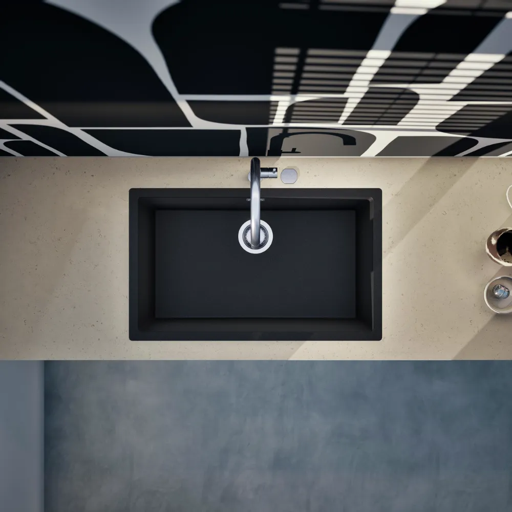 Obrázek Dřez KAIA N-100XL Magma horní uložení