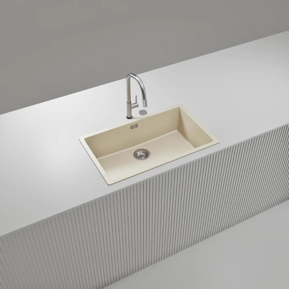 Obrázek Dřez KAIA N-100XL Magnolia horní uložení