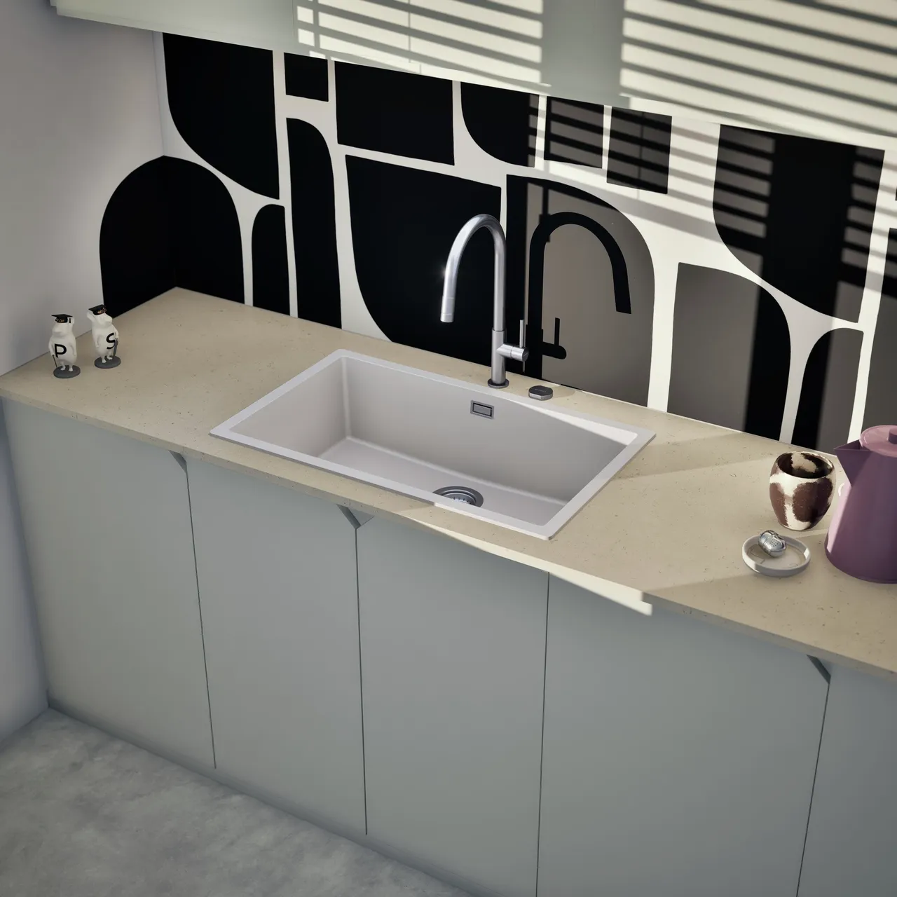 Obrázek Dřez KAIA N-100XL Polaris horní uložení